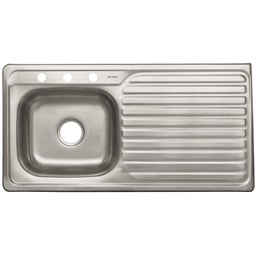 [47020] Tarja de empotrar 100x51cm tina izquierda, Foset Basic