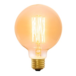 [47105] Lampara incandescente vintage 40 W tipo globo, Volteck