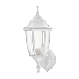 [47288] Arbotante tipo farol tradicional soportado p/exterior blanco