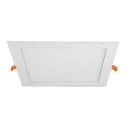 [47408] Luminario ultra delgado LED 18W empotrar cuadrado luz calida