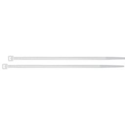 [47459] Bolsa con 1000 cinchos plasticos 18lb, 200x2.5 mm, naturales