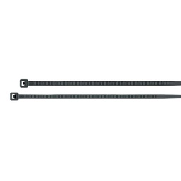 [47465] Bolsa con 1000 cinchos plasticos 18 lb, 100x2.5 mm, negros