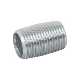 [47536] Niple de acero galvanizado 1/2' cuerda corrida, Foset