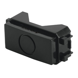 [47604] Modulo (tapon) ciego, linea Italiana, color negro, Volteck