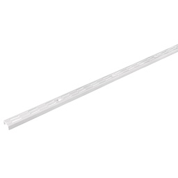 [47718] Cremallera doble blanca para mensulas planas, 1.5m, Fiero