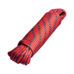 [47809] Piola de Polipropileno trenzada, multicolor, 6mm x 15m