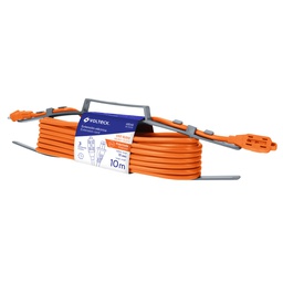 [48046] Extension electrica de uso rudo 10 m 2x16 AWG, Volteck