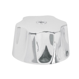 [49051] Maneral hexagonal metalico para lavabo y fregadero, Basic