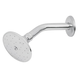 [49247] Regadera redonda 3-1/2' brazo y chapeton de acero, Aqua