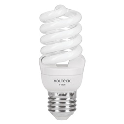 [48504] Lampara espiral mini T2 13 W luz de dia en blister, Volteck