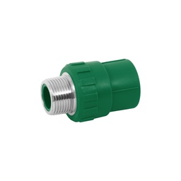 [49879] Adaptador PPR 1/2' macho con inserto metalico, Foset