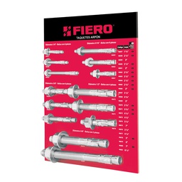 [55973] Exhibidor Fiero de taquetes arpon