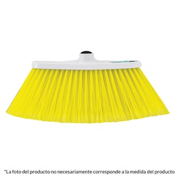 [58173] Escoba de vinilo, tipo cepillo, sin baston, mediana