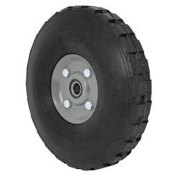 [45035] Rueda de hule solido 10' para diablo, doble balero, Pretul