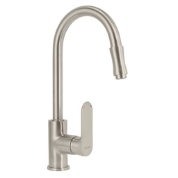 [45183] Mezcladora satin nariz retractil para fregadero, Riviera