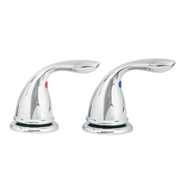 [45237] Jgo manerales palanca p/taladros separados,lavabo,cromo,Aero