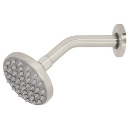 [45575] Regadera satin 4' plato redondo, con brazo, Foset Element