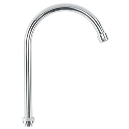 [45718] Cuello alto/curvo para mezcladora de fregadero, cromo, Basic