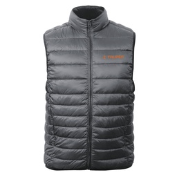 [65009] Chaleco de plumas para hombre, gris, EG, Truper