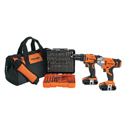 [102202] Combo rotomartillo/destornillador de impacto inalambrico 20V