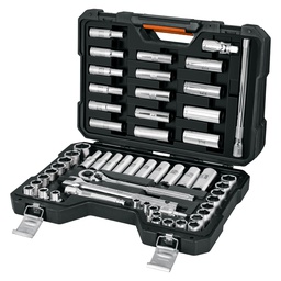 [102261] Juego de 56 herramientas cuadro 1/2' std y mm para mecanico