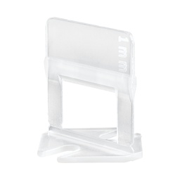 [102874] Bolsa con 100 anclas de 1 mm, para nivelacion de azulejos