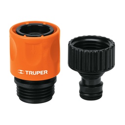 [12724] Conector 3/4' rapido de ABS grifo-manguera sistema click