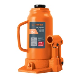 [14820] Gato hidraulico de botella de 16 Ton, Truper