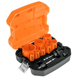 [15411] Juego de 11 brocasierras bimetalicas y 2 mandriles, Expert