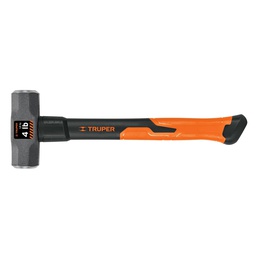[16536] Marro octagonal 4 lb, mango de fibra de vidrio 14', Truper