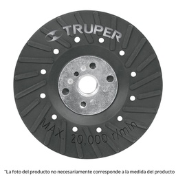 [17275] Respaldo para discos de lija 4-1/2', eje M14, Truper