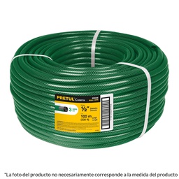 [20658] Metro de manguera 1/2' 3 capas en rollo de 50 m, Pretul