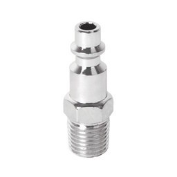 [27023] Conector rapido, tipo M, cuerda 1/4 NPT, macho Pretul