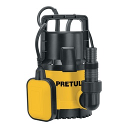 [27196] Bomba sumergible plastica, 3/4 HP para agua limpia, Pretul