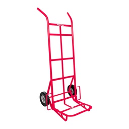 [44478] Diablo de carga de 400 kg, ruedas solidas, doble balero