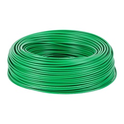 [46065] Rollo de 100 m de cable THHW-LS 14 AWG verde, Volteck