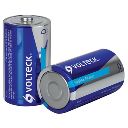 [46318] Blister con 2 pilas alcalinas tamaño D, Volteck