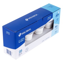 [48513] Pack de 4 lamparas LED A19 6 W (equiv. 40 W), luz de dia