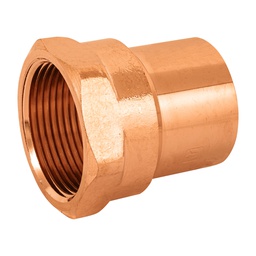 [48898] Conector de cobre, rosca interior 1-1/4', Foset