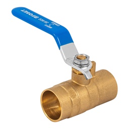 [49008] Valvula de esfera de laton, soldable 1', Foset