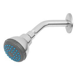 [49245] Regadera redonda 2-1/2' brazo y chapeton de acero, Basic