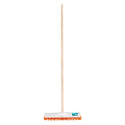 [57035] Cepillo industrial cerda rigida de 40 cm, baston de madera