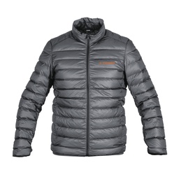 [66001] Chamarra de plumas para hombre, gris, M, Truper