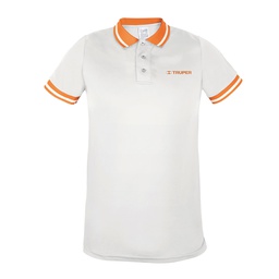 [69974] Playera polo performance para hombre, blanca, M, Truper