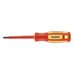 [102240] Desarmador dielectrico de cruz 3/16' x 3', Truper