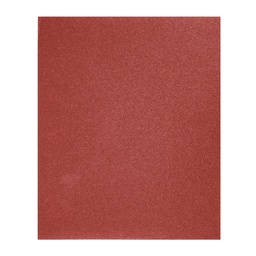 [11645] Lija de esmeril roja grano 100 de oxido de aluminio, Truper