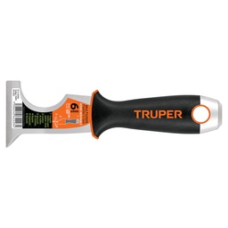 [15855] Espatula 2-1/2' de 6 usos, acero inox, Comfort Grip, Expert