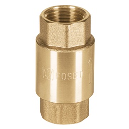 [49065] Valvula de retencion de laton de 1/2', Foset