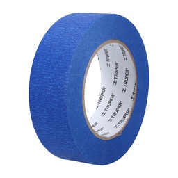 [12623] Cinta masking tape azul de 1-1/2' x 50 m para pintor, Truper