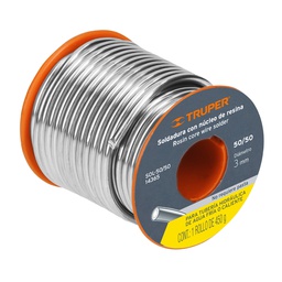 [14365] Soldadura con nucleo resina 50/50, tuberia hidraulica, 450 g